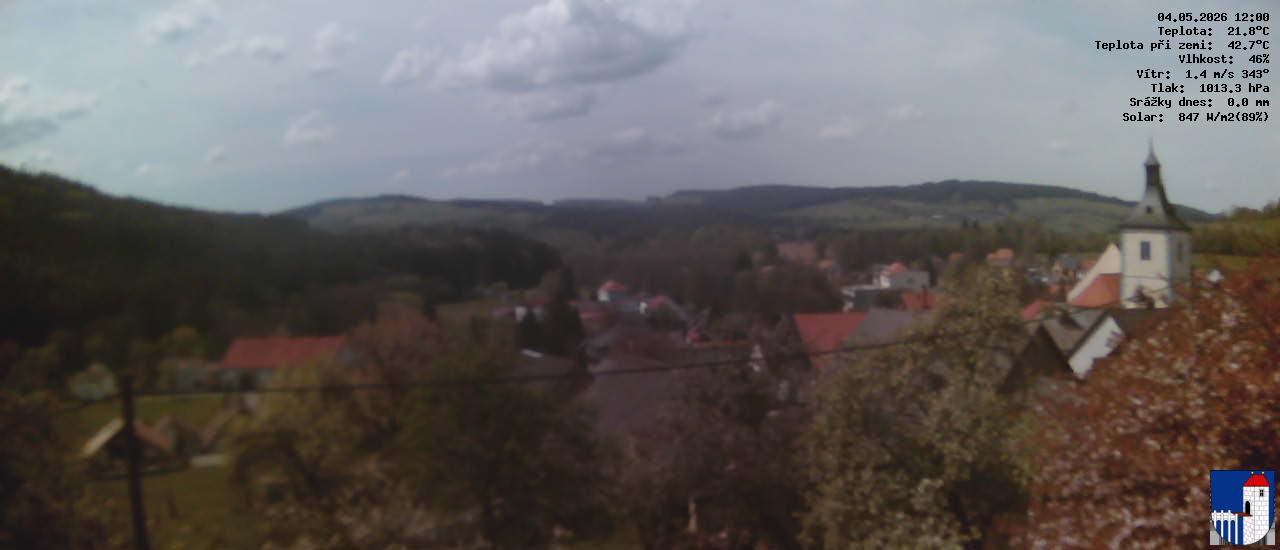v poledne