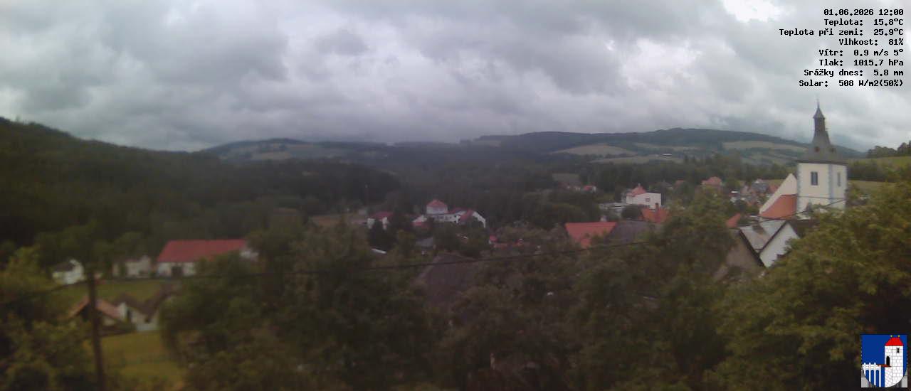 v poledne