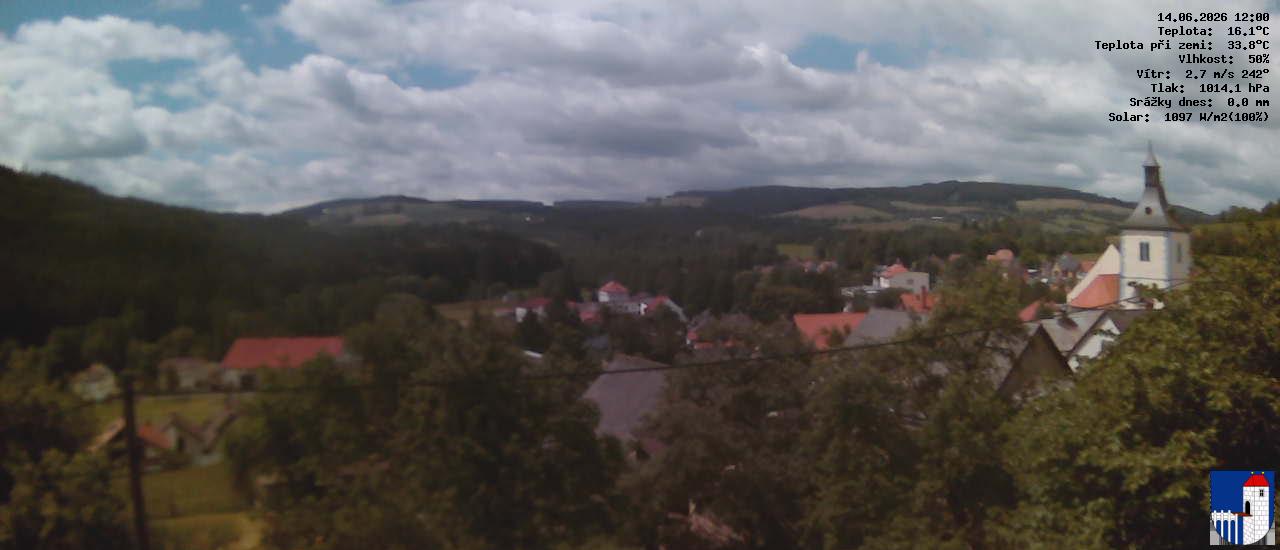 v poledne