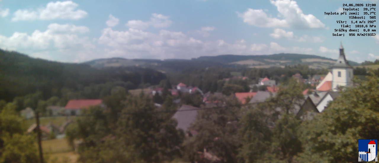 v poledne