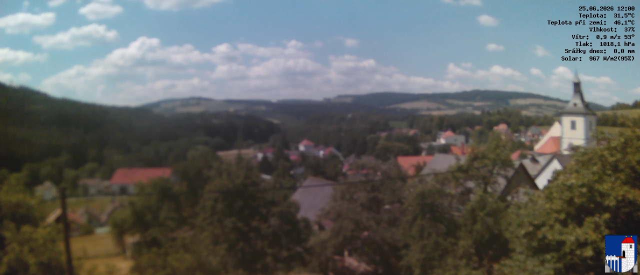 v poledne