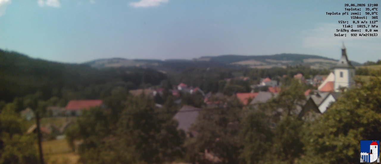 v poledne