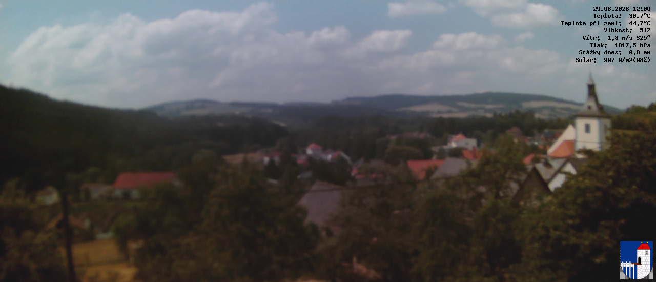 v poledne
