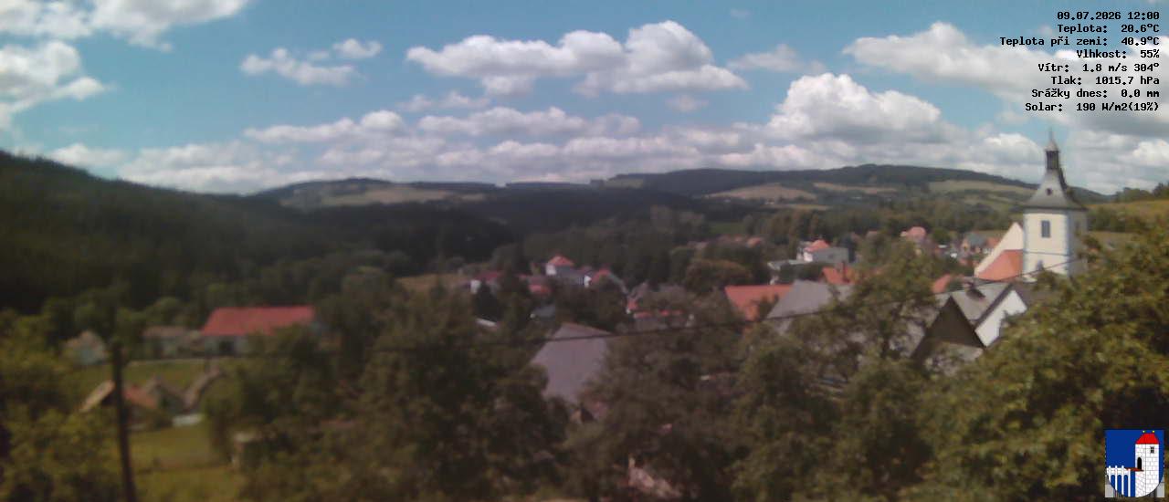 v poledne