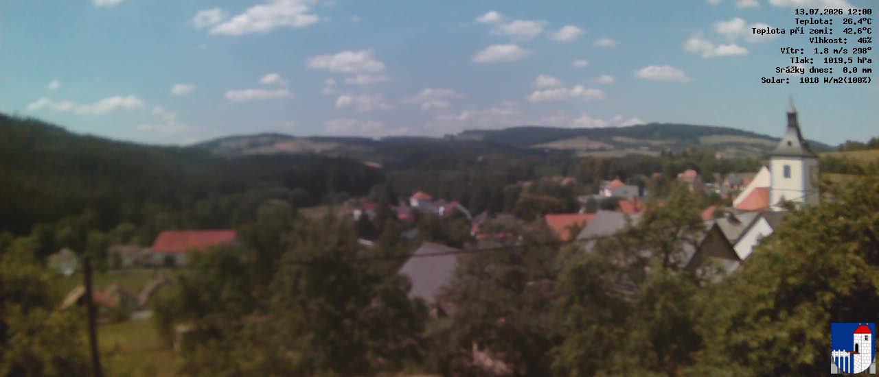 v poledne