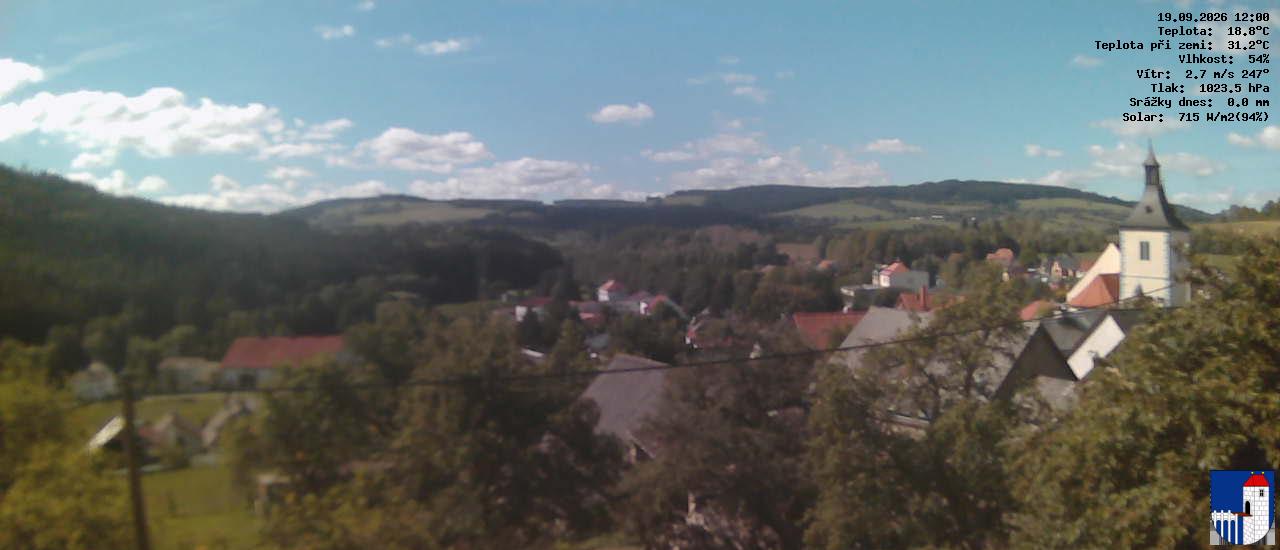 v poledne